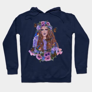 Persephone goddess stickers by Renee Lavoie Hoodie